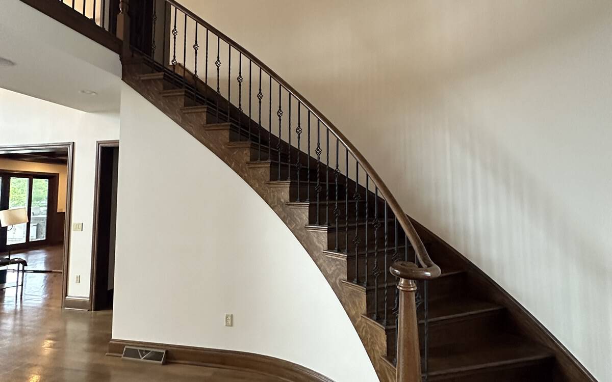 interior painting near the staircase