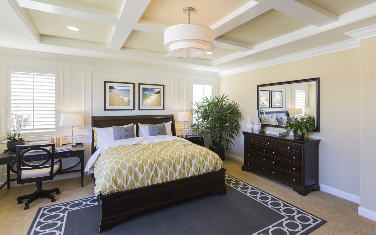 Interior of A Beautiful Master Bedroom %painting services% - Apex Coating Company, LLC. What Order to Paint a Room: The Step-by-Step Sequence Pros Actually Use